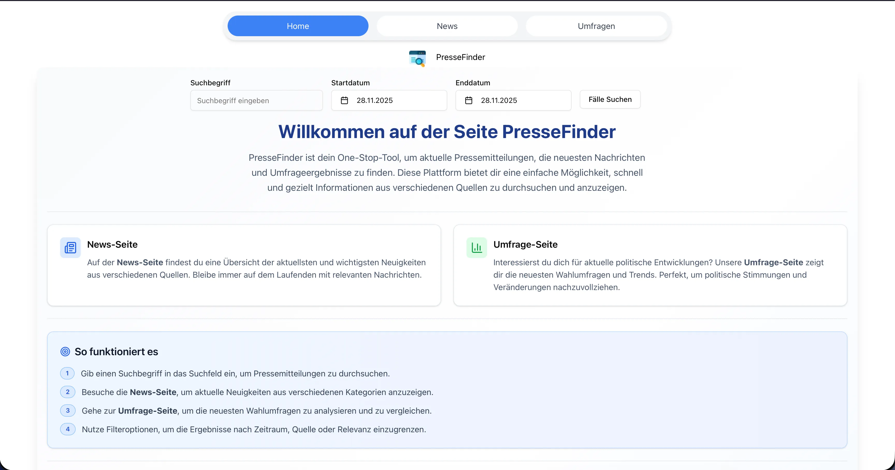 cover preview of Pressemitteilungsportal