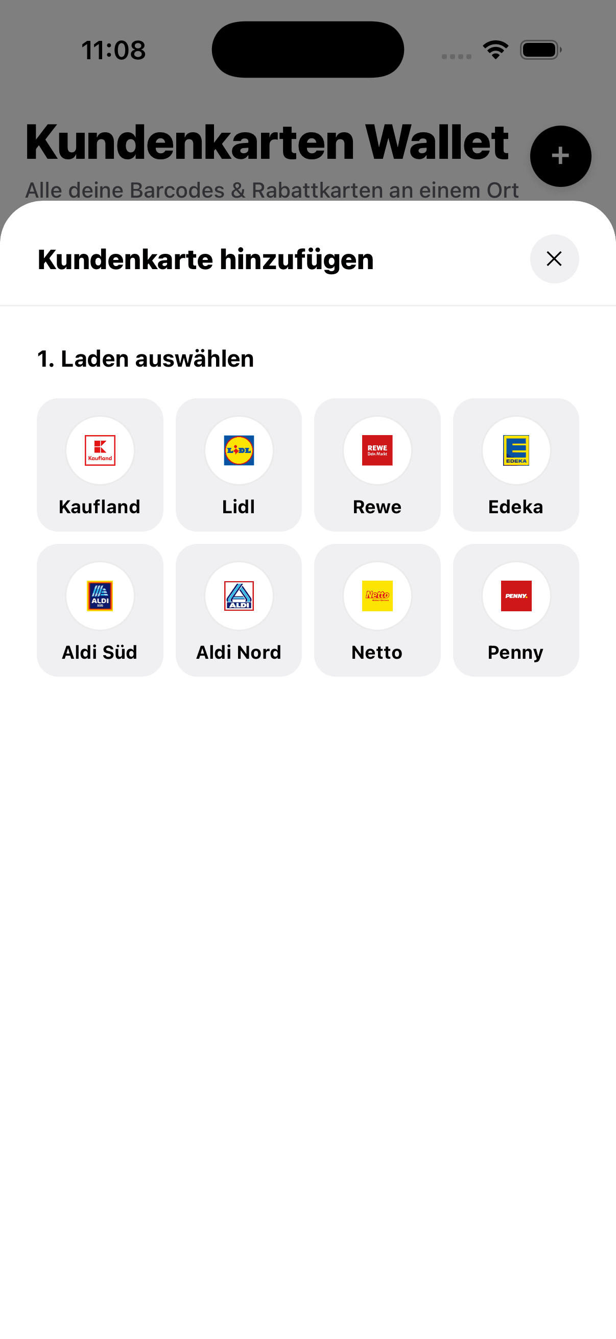Kundenkarten-Wallet